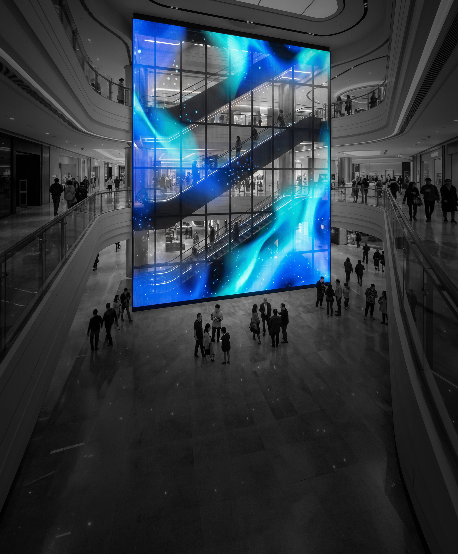 LED transparente